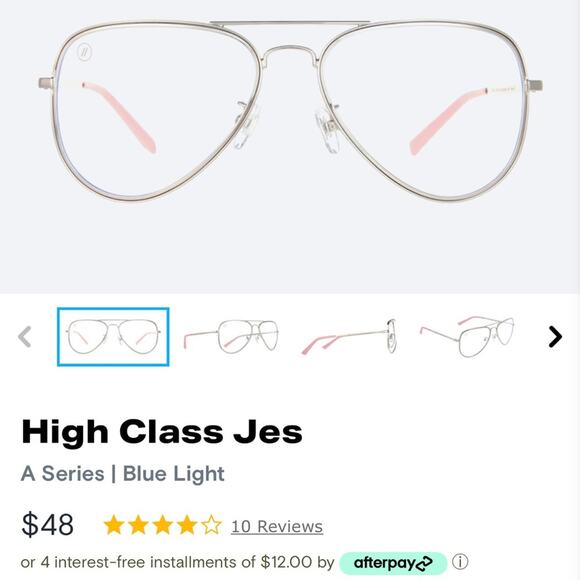 Blenders Blue Light Glasses, High Class Jes. In new condition! - Picture 2 of 3